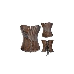 Womens‎ Bustier Corset Brocade Burlesque Fancy Dress Lingerie 4xl NWT RUNS SMALL